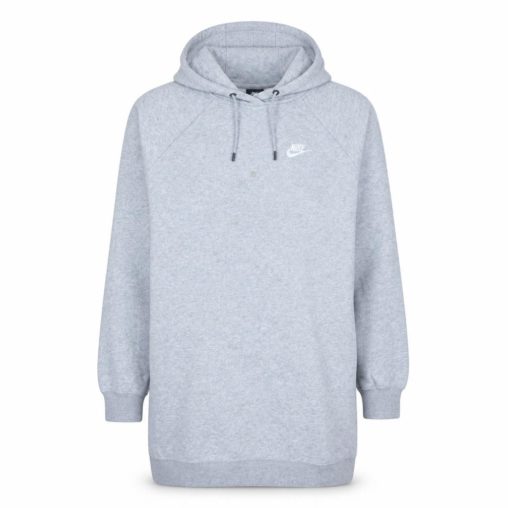 Nike Men's Grey Pullover Hoodie M Regular Fit Sweatshirt