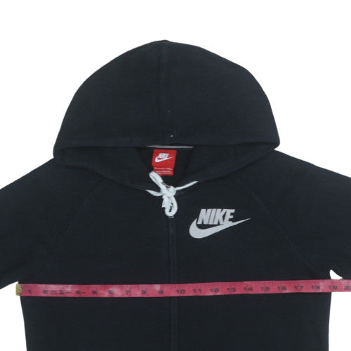 Nike Men's Black Full Zip Hoodie Small Fleece Sportswear