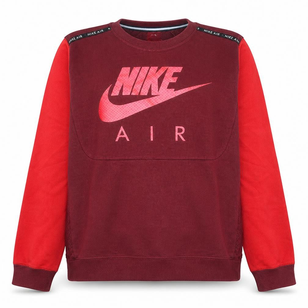 Nike Air Men's Burgundy Red Crew Neck Sweatshirt M