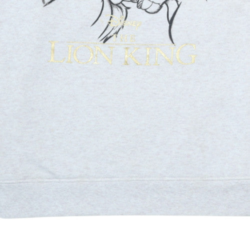 Primark Disney Women's Grey The Lion King Sweatshirt Size M 12/14
