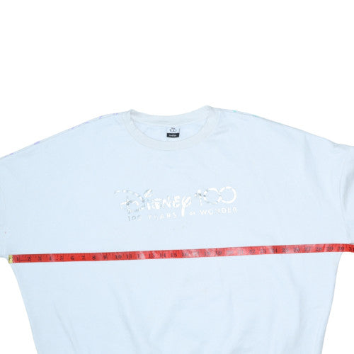 Disney at George Women’s White XL Sweatshirt – Disney 100 Anniversary Print