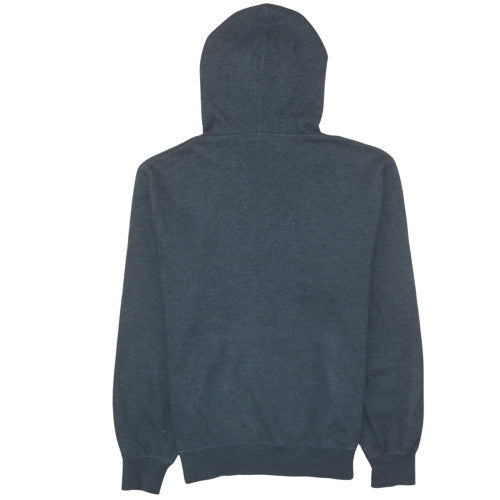 FILA Men's Black Pullover Hoodie Size S Logo Fleece Sweatshirt