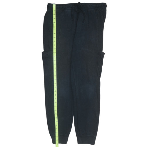 Nike Men Black L Jogger Sweatpants Cotton Blend Activewear
