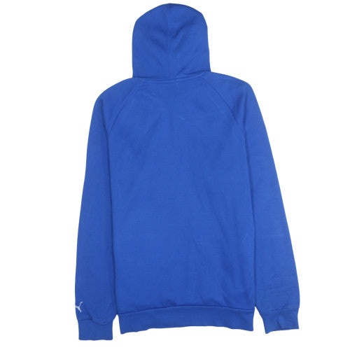 Puma Men's Blue XL Pullover Hoodie Sweatshirt Graphic Print