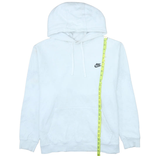 Nike Men's White XL Pullover Hoodie Fleece Sportswear Sweatshirt
