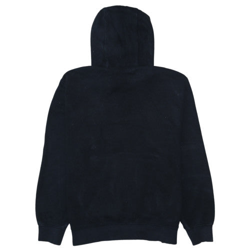 Nike Women's Black Pullover Hoodie Medium Cotton Blend Logo Sweatshirt