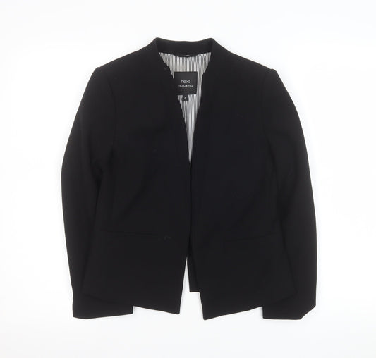 Next Women Black Slim Fit Tailored Blazer Jacket UK 6