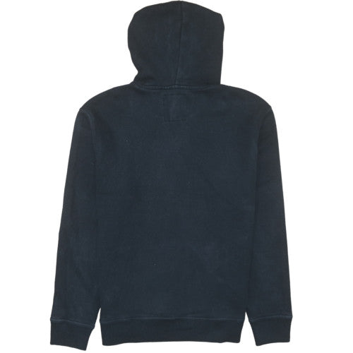 Hollister Mens Black XS Relaxed Fit Pullover Hoodie