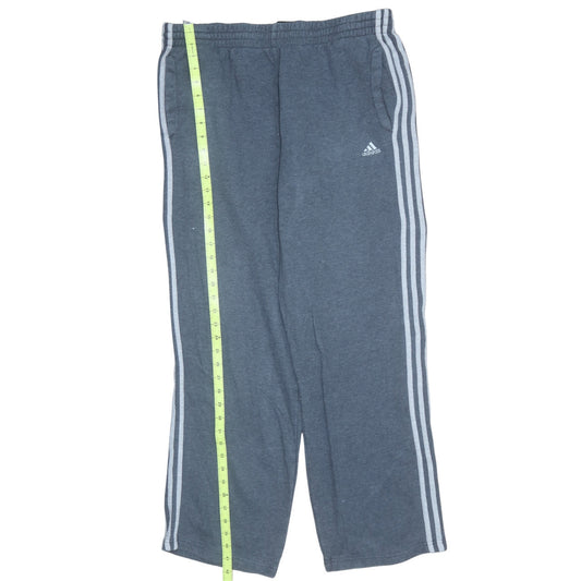 Adidas Men’s Grey Sweatpants L Regular Fit Cotton Blend