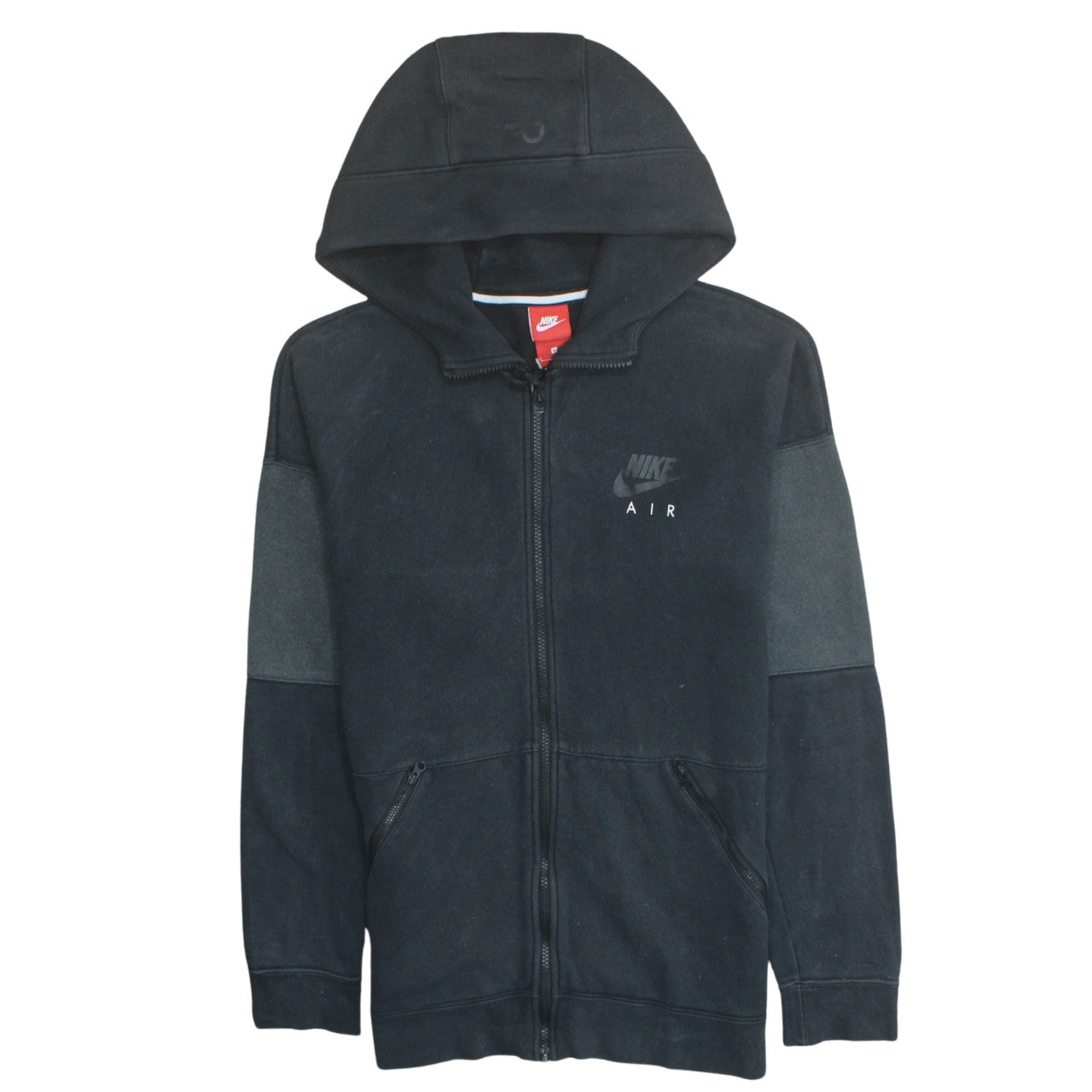 Nike Air Men's Black Full Zip Hoodie Small Regular Fit Sportswear