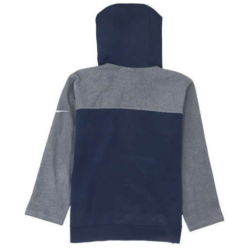 Nike Men's Blue Pullover Hoodie M Regular Fit Fleece Sportswear