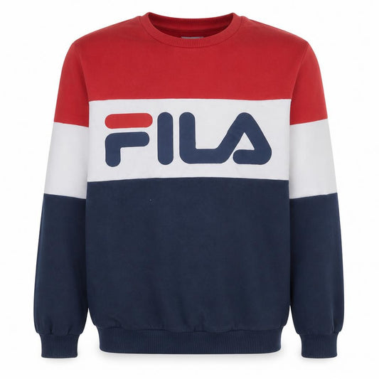 Fila Men’s Multicoloured Crew Neck Pullover Sweatshirt M