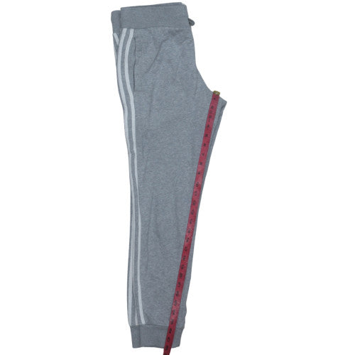 Adidas Womens Grey Jogger Sweatpants Size 12 with Pockets