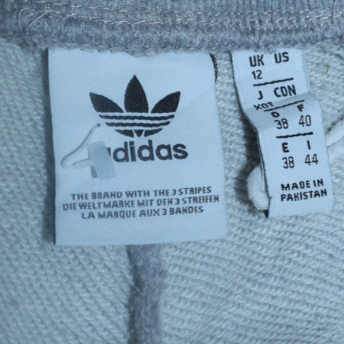 Adidas Womens Grey Jogger Sweatpants Size 12 with Pockets