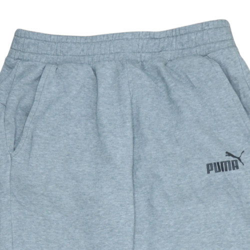 Puma Men’s Grey Sweatpants Size M Regular Fit Fleece Joggers