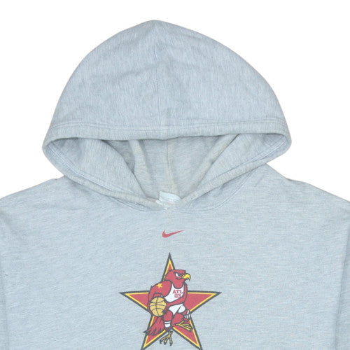 Nike Men’s Grey XXL Pullover Hoodie NBA Atlanta Graphic Sweatshirt