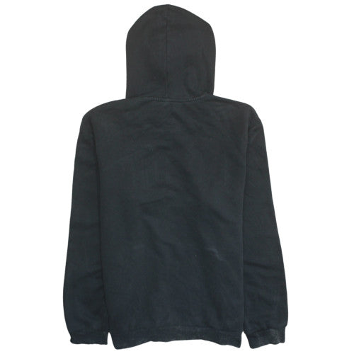 Puma Men's Black Pullover Hoodie Size M Logo Fleece Sweatshirt
