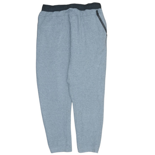 Nike Men's Grey Jogger Sweatpants M Regular Fit Fleece Trousers