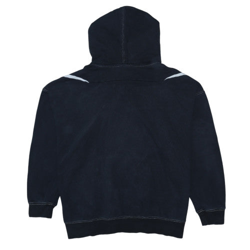 Nike Men's Black XL Pullover Hoodie with Large Logo and Kangaroo Pocket