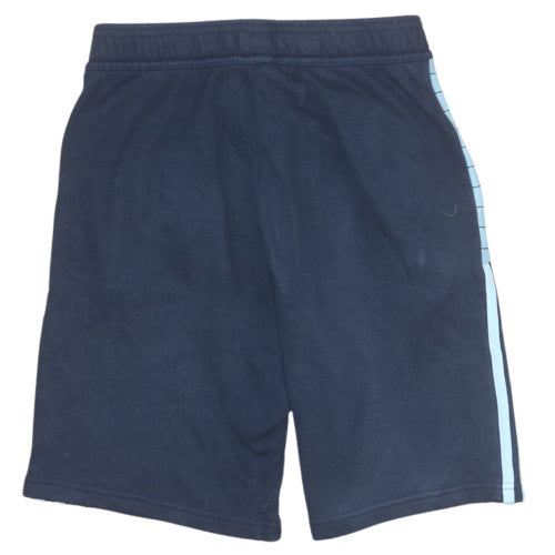 Adidas Men's Black & Blue Athletic Shorts XS Elastic Waist Lightweight