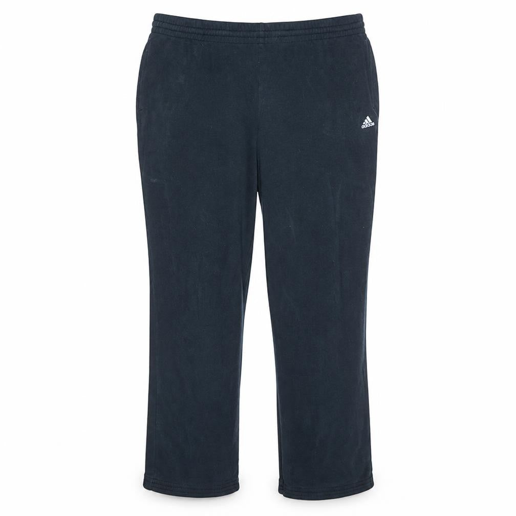 Adidas Mens Navy Blue 2XL Jogger Sweatpants Elastic Waist Essentials