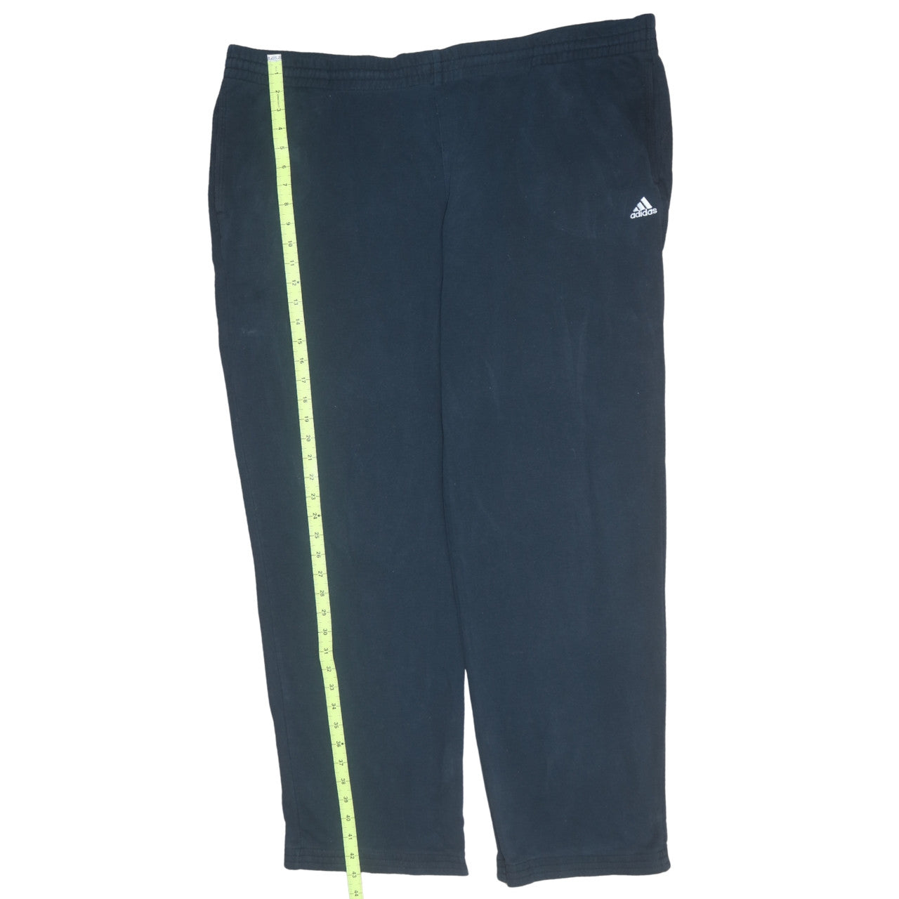 Adidas Mens Navy Blue 2XL Jogger Sweatpants Elastic Waist Essentials