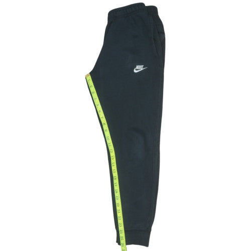 Nike Men's Black Jogger Trousers Size S Fleece Tapered Casual