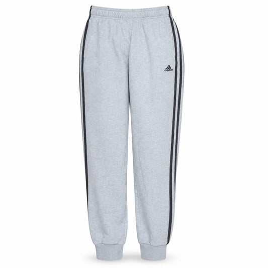 Adidas Boys Grey Jogger Trousers 13-14 Years Elastic Waist Fleece Sportswear