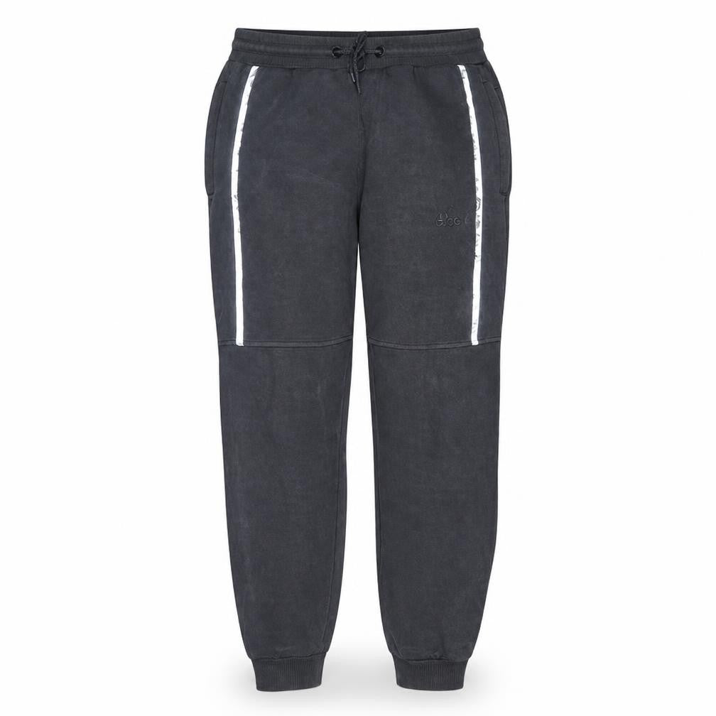 Pré London Men's Black Jogger Sweatpants Medium Reflective Trim