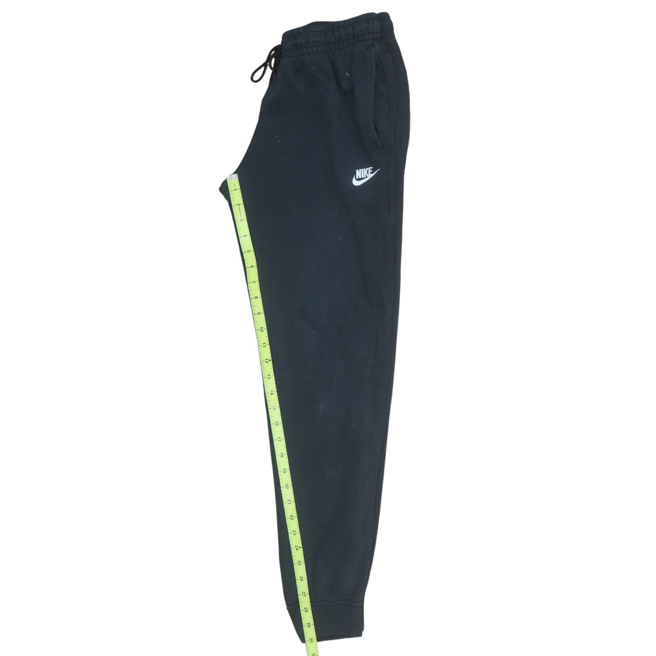Nike Men's Black Small Fleece Sweatpants Joggers Regular Fit