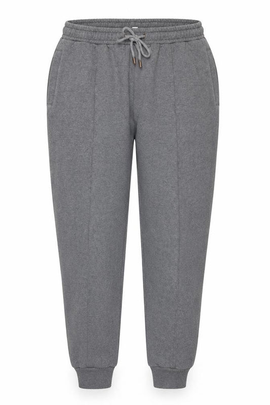 Thought Womens Grey Cotton Blend Jogger Trousers Size 10
