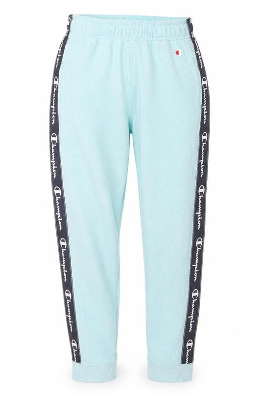 Champion Women's Blue Small Jogger Track Pants with Side Stripe