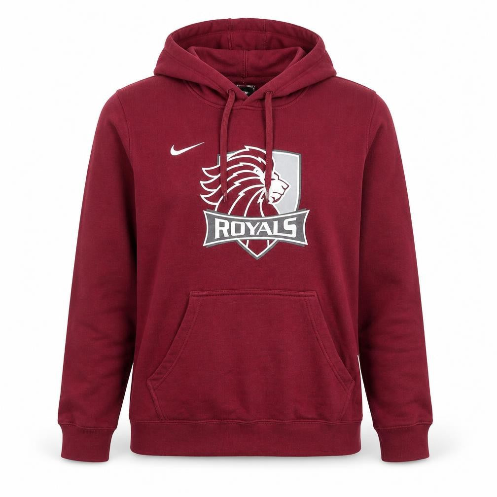 Nike Womens Maroon Royals Hoodie Size S Pullover Kangaroo Pocket