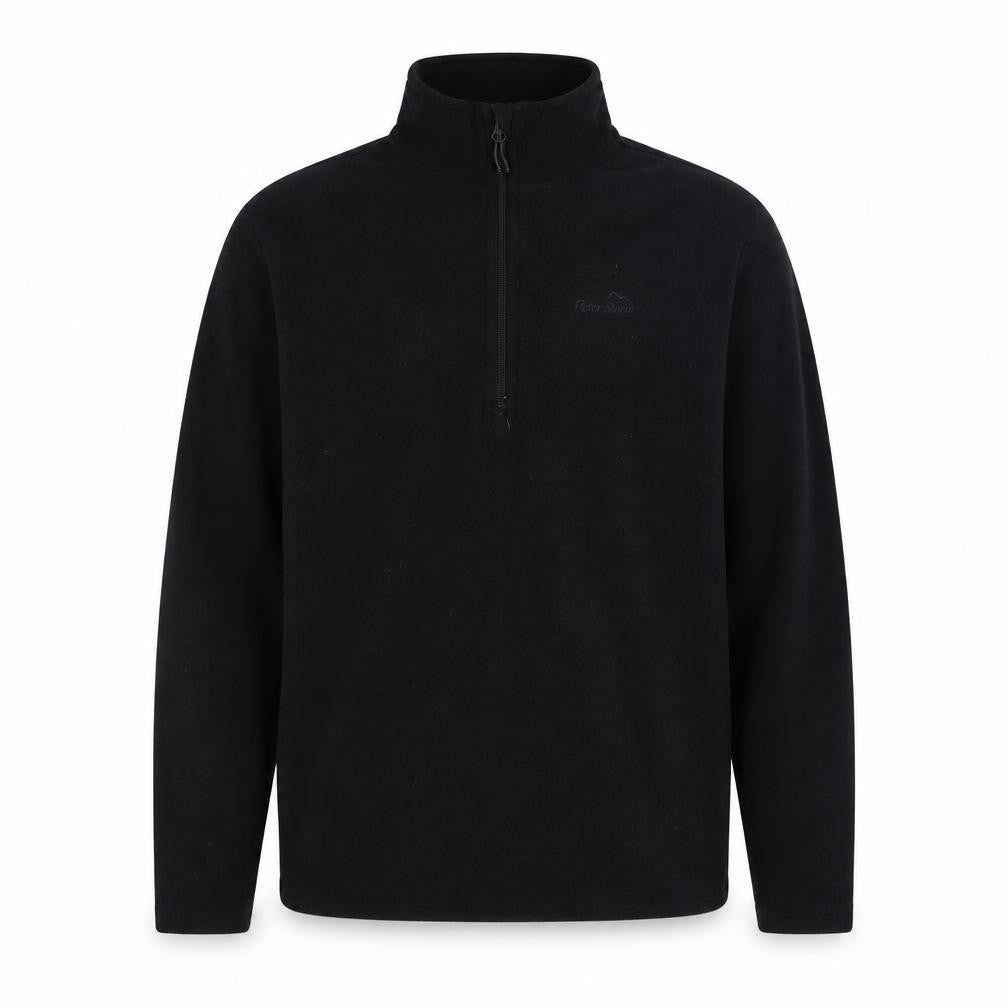 Peter Storm Mens Black Fleece Pullover Sweatshirt M
