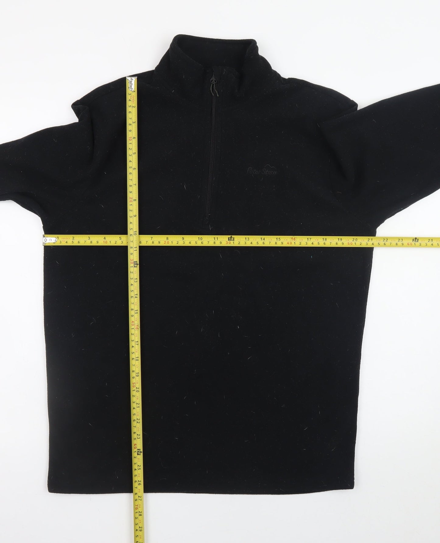 Peter Storm Mens Black Fleece Pullover Sweatshirt M
