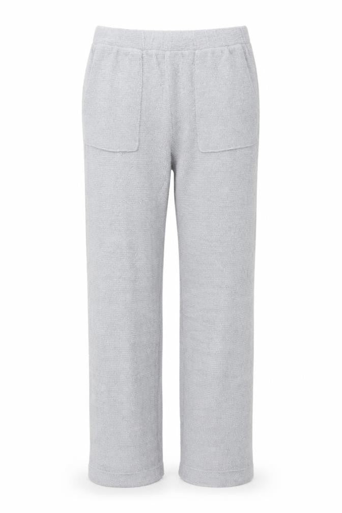Marks and Spencer Women Grey Knit Jogger Trousers Size S