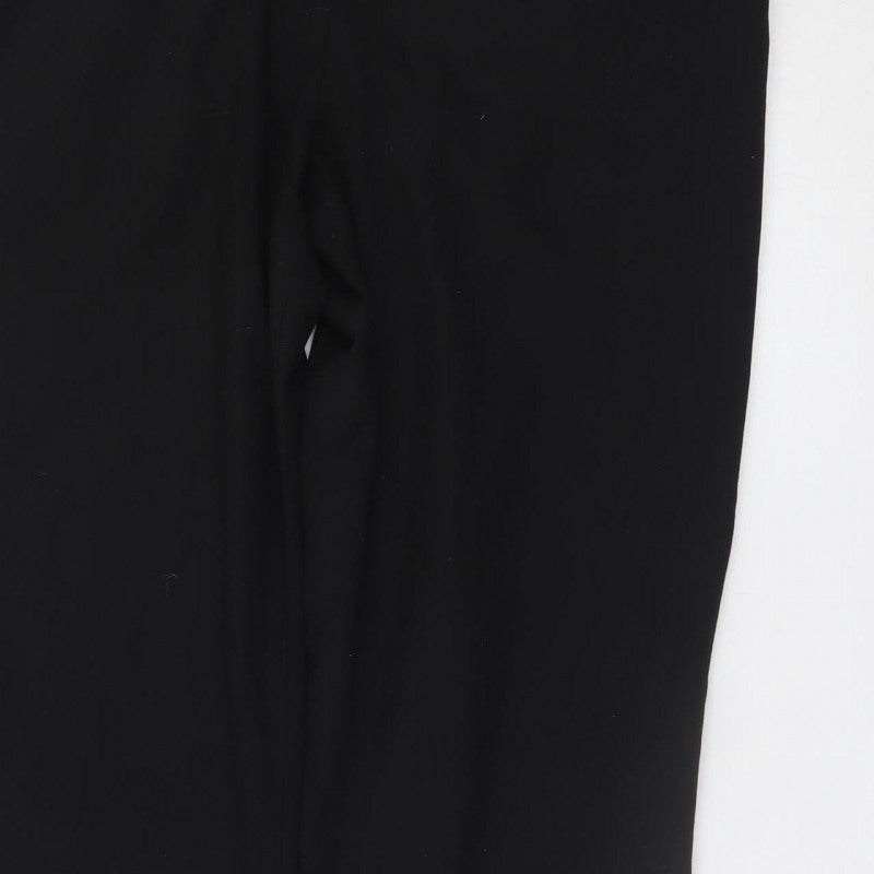 H&M Women’s Black Size 14 Straight Leg Trousers