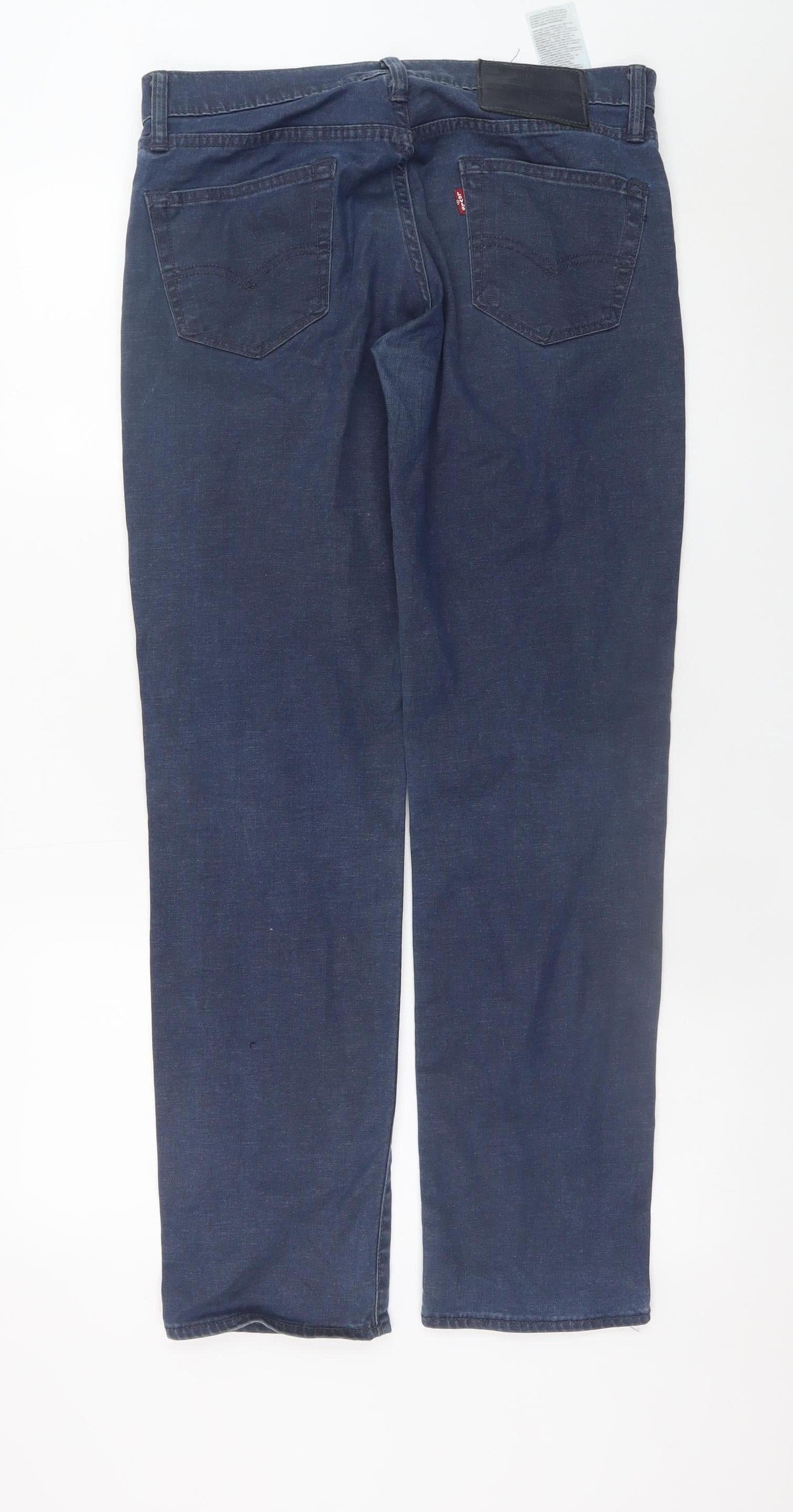 Levi's Men's Blue Straight Leg Denim Jeans W30 L32 Regular Fit