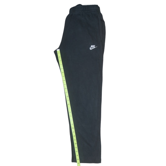 Nike Men Black Sweatpants Fleece Regular Fit M