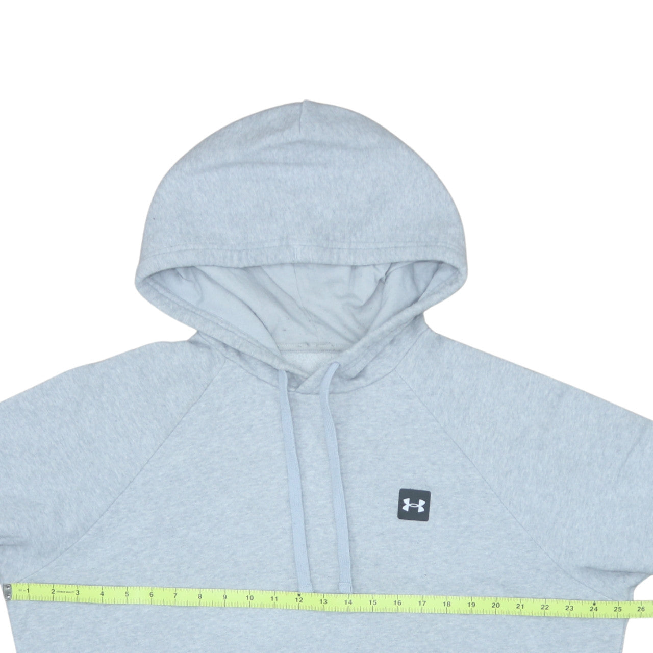 Under Armour Mens Grey Hoodie Large ColdGear Loose Fit Pullover