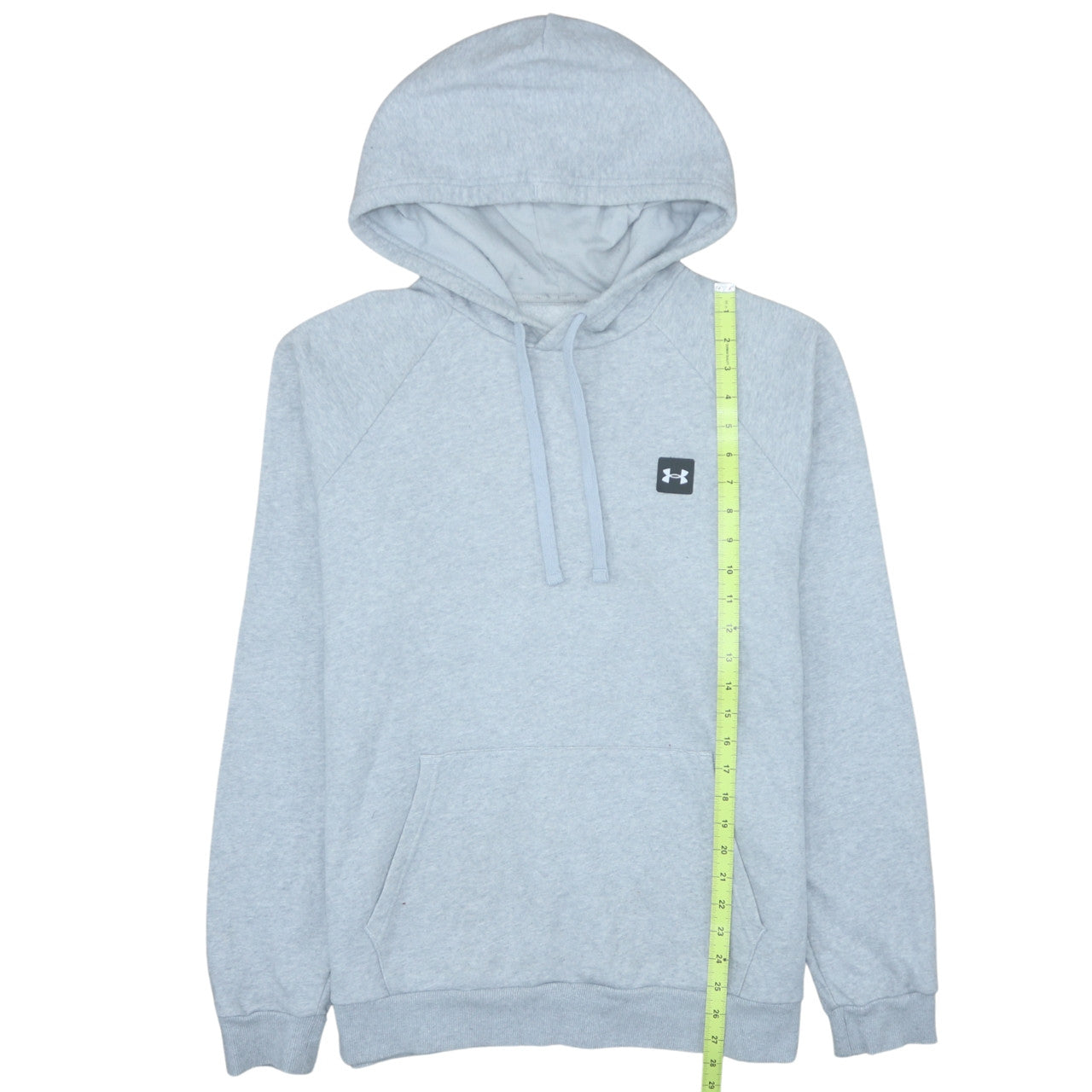 Under Armour Mens Grey Hoodie Large ColdGear Loose Fit Pullover