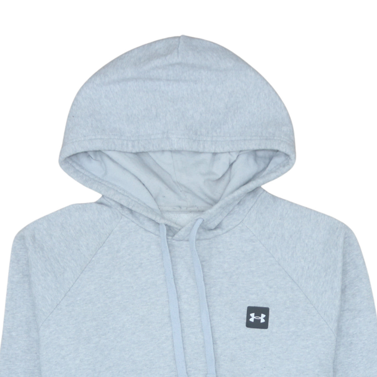 Under Armour Mens Grey Hoodie Large ColdGear Loose Fit Pullover