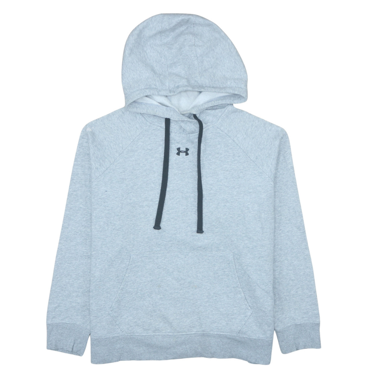 Under Armour Men's Grey Pullover Hoodie Size L Relaxed Fit Fleece