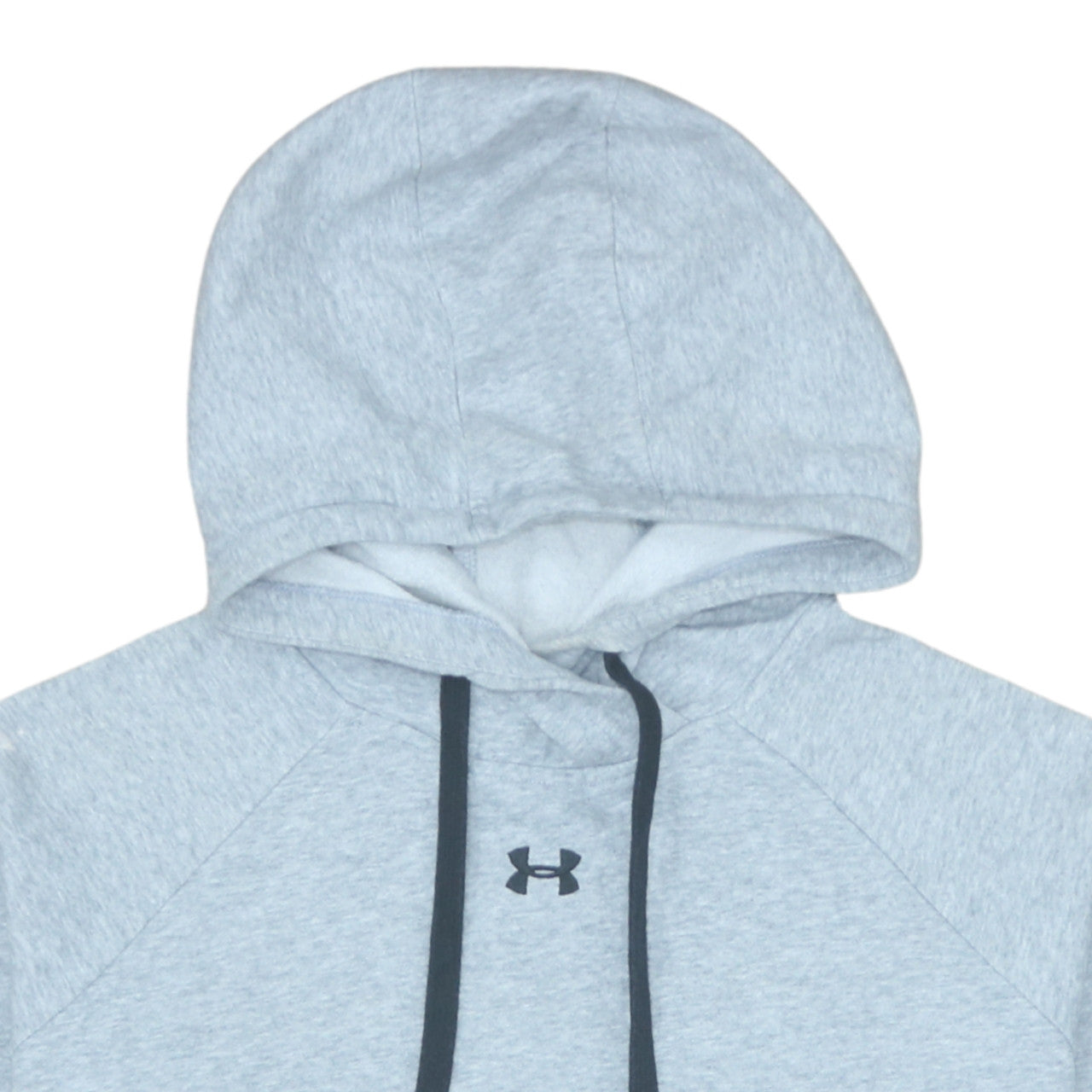 Under Armour Men's Grey Pullover Hoodie Size L Relaxed Fit Fleece