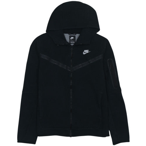 Nike Men's Black Full Zip Fleece Hoodie Size S Regular Fit