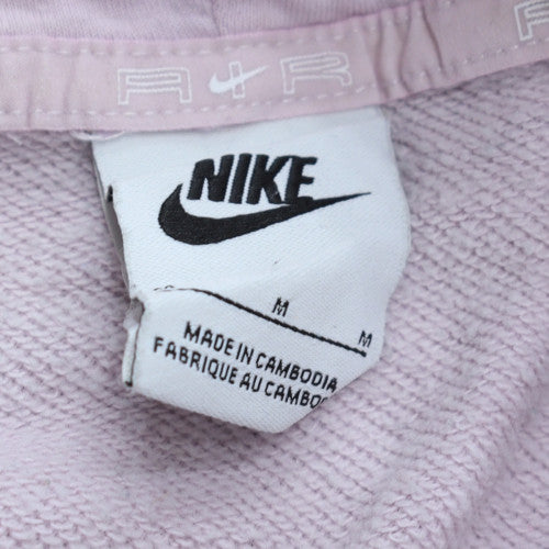 Nike Women’s Pink Air Pullover Hoodie Medium Cotton Blend