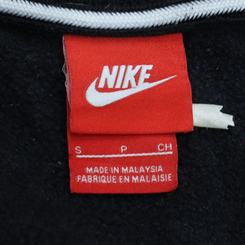 Nike Men's Black Full Zip Fleece Hoodie Size S