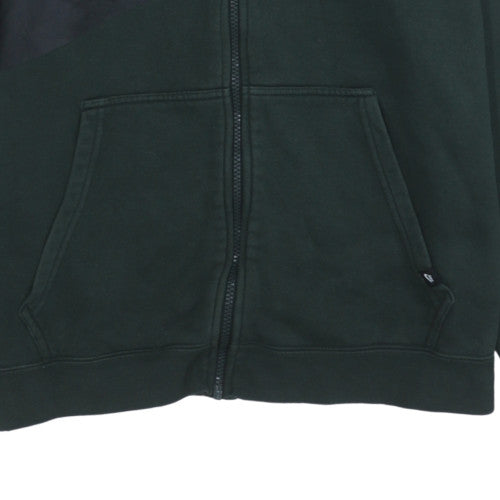 Nike Men's Green Full Zip Hoodie L Fleece Sportswear
