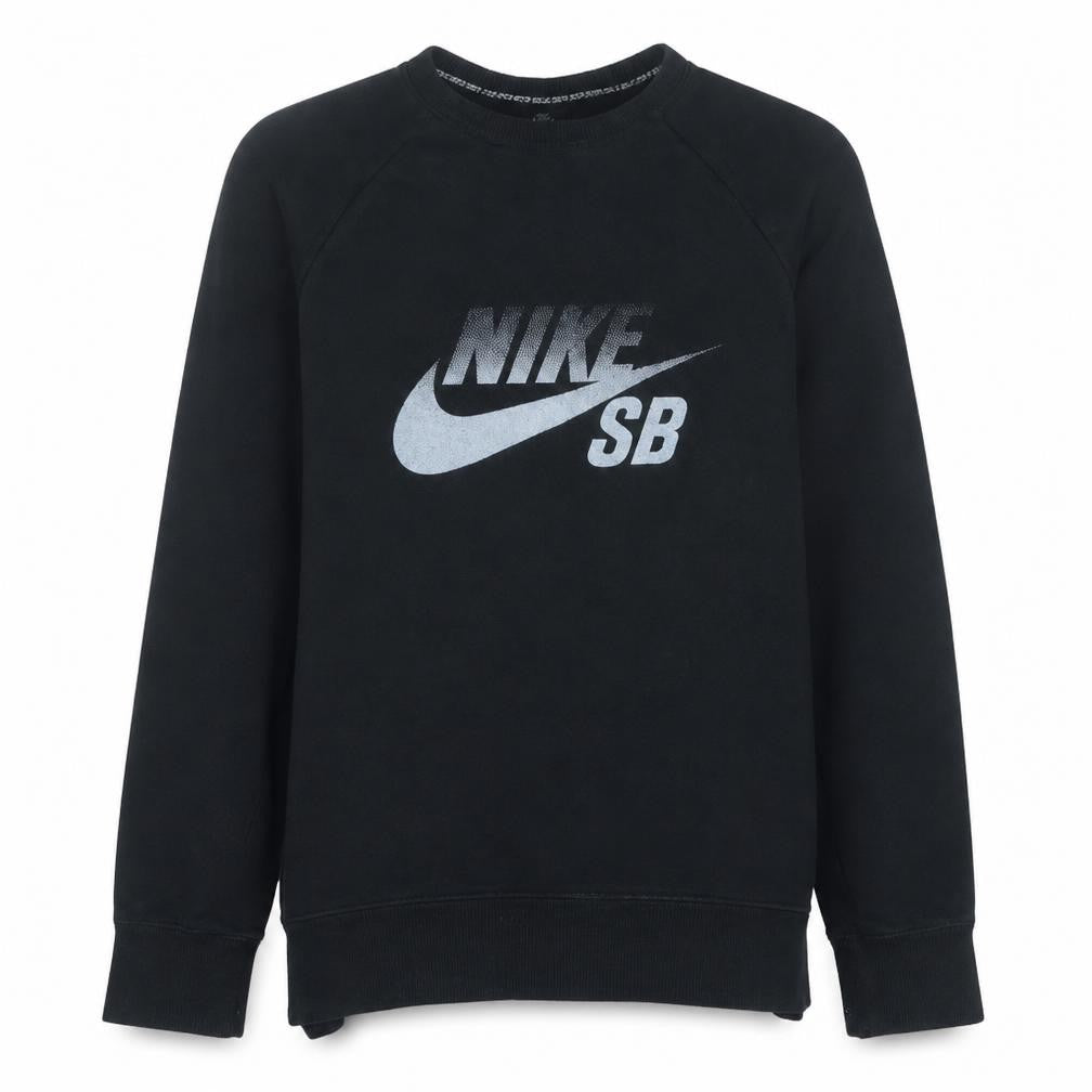 Nike SB Men's Black Cotton Pullover Sweatshirt M Regular Fit