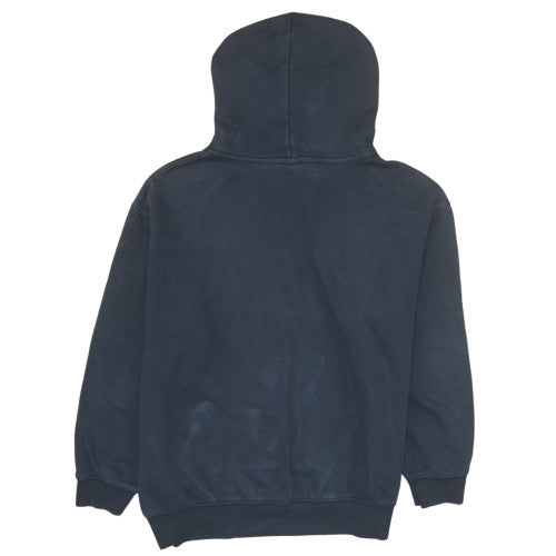 Nike Men's Black Pullover Hoodie Small Logo Fleece Sweatshirt